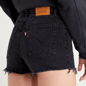 Levi’s Ribcage Short in Black